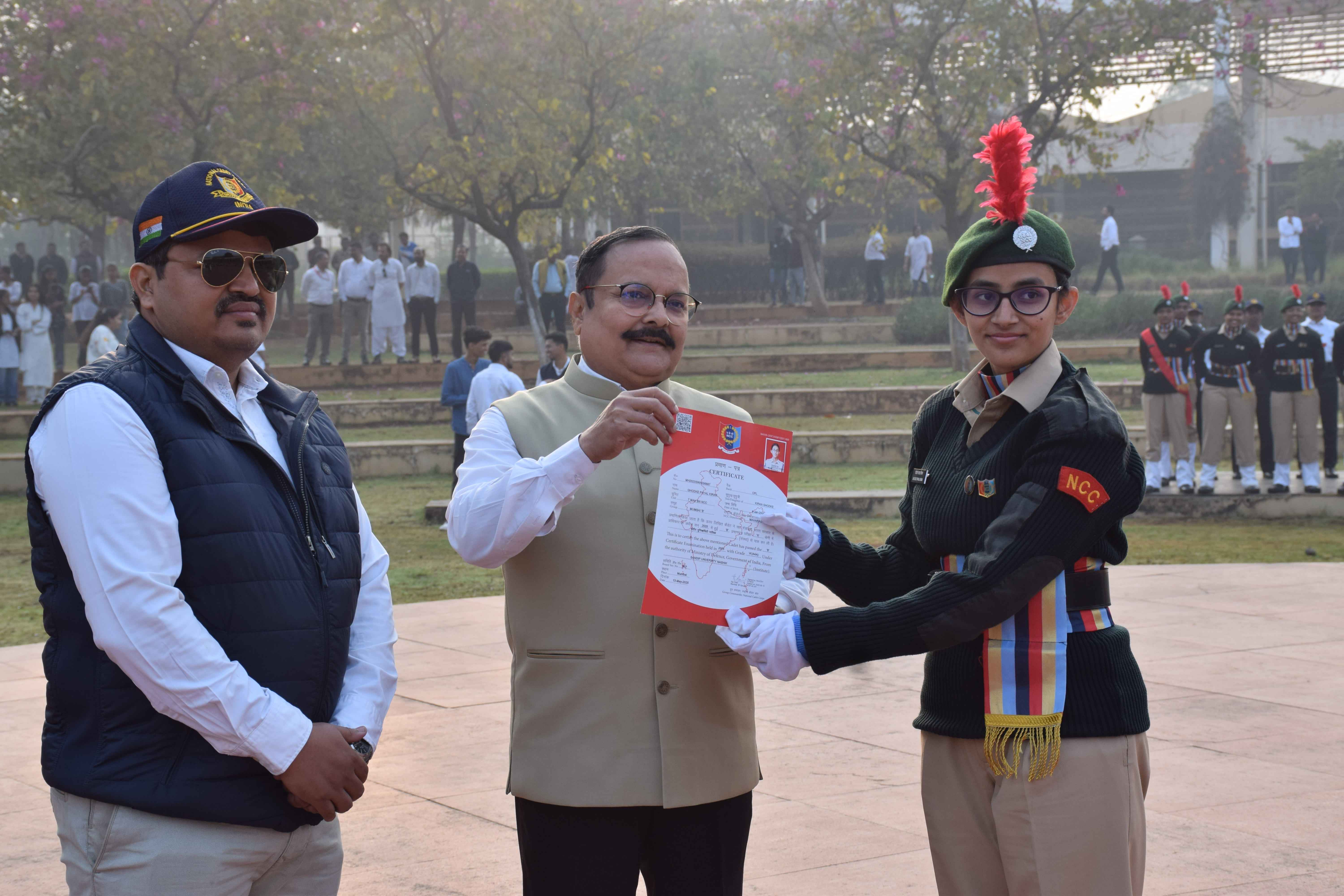 Certificate Distribution & Rank Promotion